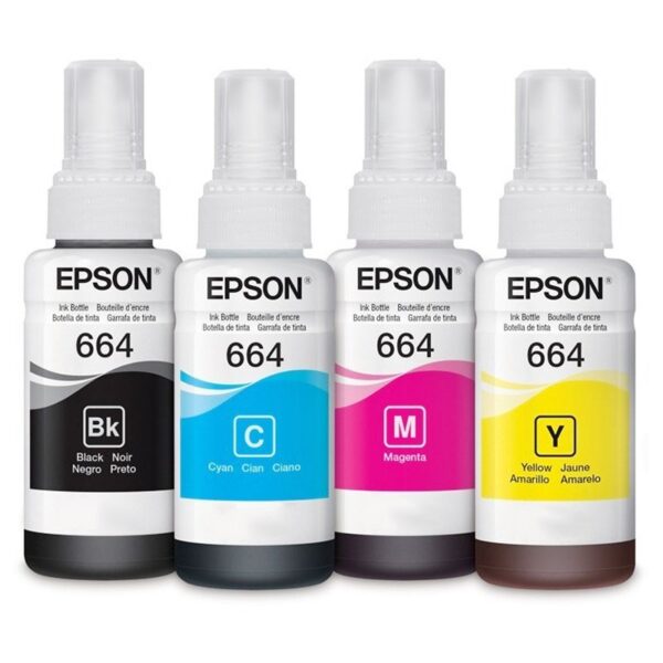 پک چهار رنگ جوهر EPSON 664