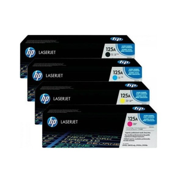 کارتریج لیزری رنگی HP 125A بسته 4 عددی