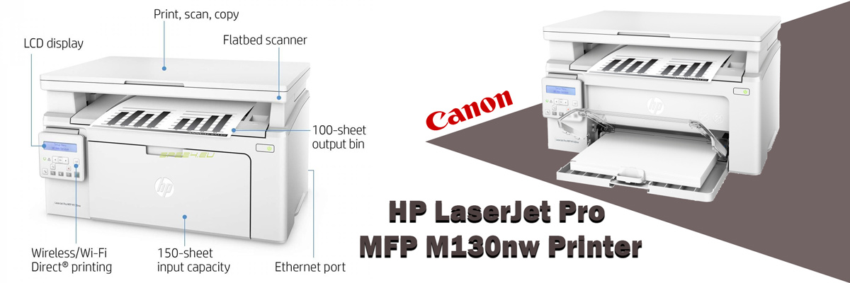 پرینتر ۳ کاره لیزری HP LaserJet Pro MFP M130nw