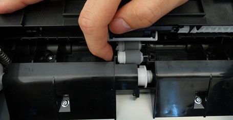 تعویض رول های کاغذ کش پرینتر HP Color LaserJet Pro MFP M277dw